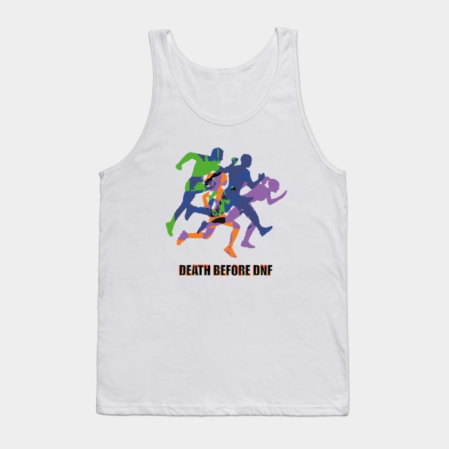 Fasbytes Running ‘Death before DNF’ Tank Top by FasBytes